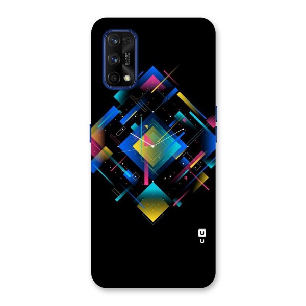 Abstract Clock Back Case for Realme 7 Pro