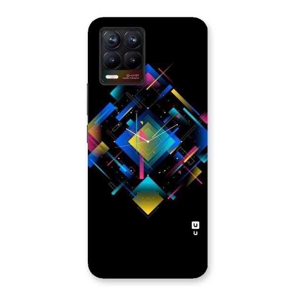 Abstract Clock Back Case for Realme 8