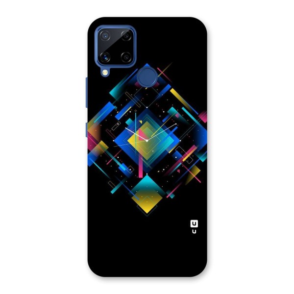 Abstract Clock Back Case for Realme C15