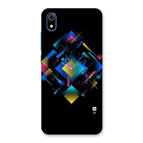 Abstract Clock Back Case for Redmi 7A