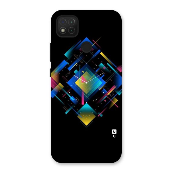 Abstract Clock Back Case for Redmi 9C