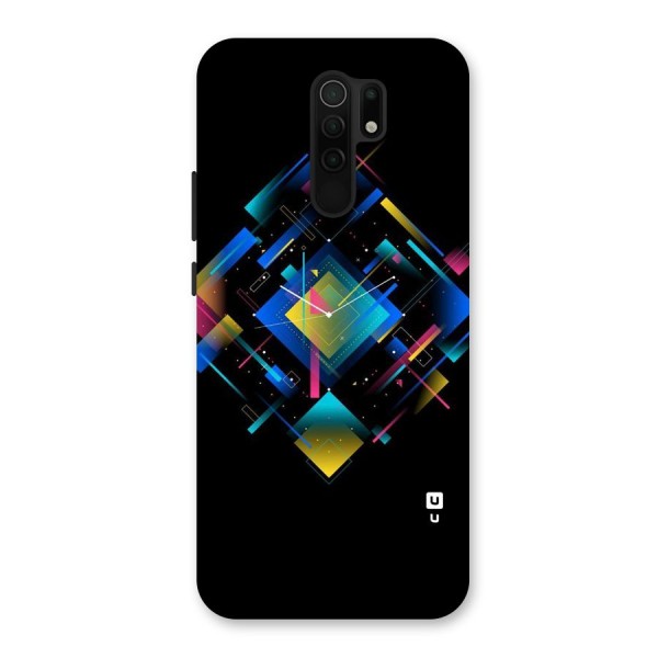 Abstract Clock Back Case for Redmi 9 Prime