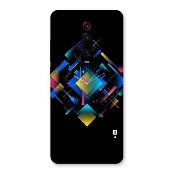 Abstract Clock Back Case for Redmi K20 Pro