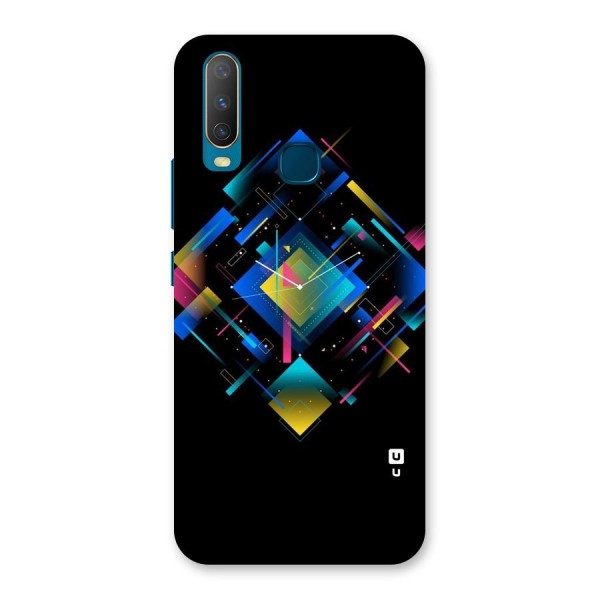 Abstract Clock Back Case for Vivo Y12