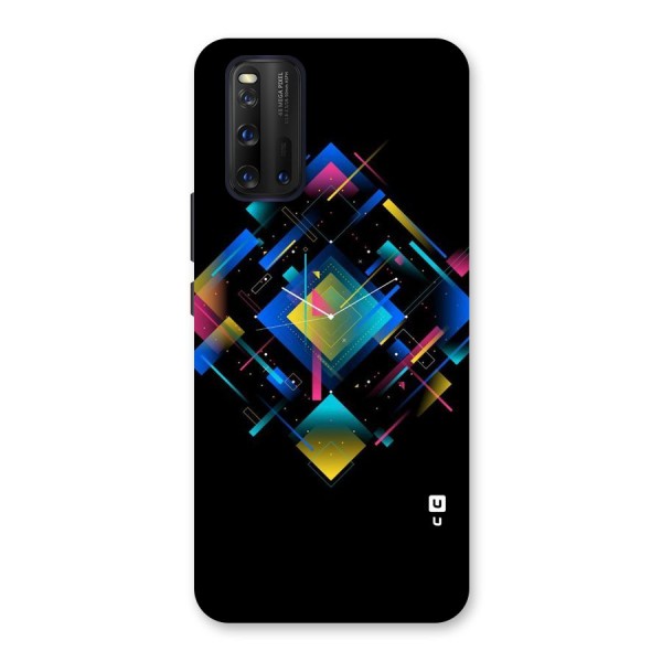 Abstract Clock Back Case for Vivo iQOO 3