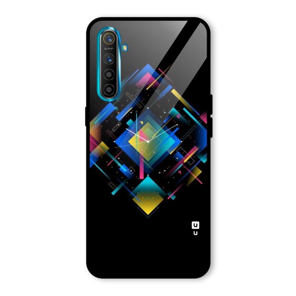 Abstract Clock Glass Back Case for Realme XT