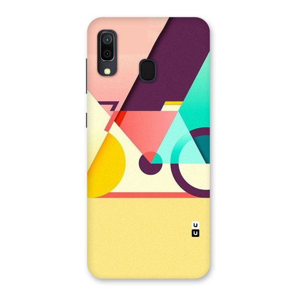 Abstract Cycle Back Case for Galaxy A20