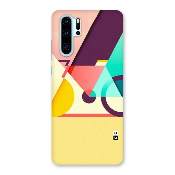 Abstract Cycle Back Case for Huawei P30 Pro