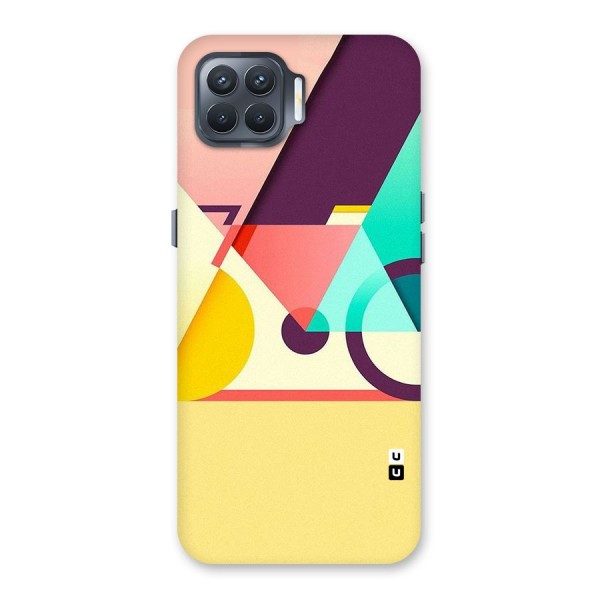 Abstract Cycle Back Case for Oppo F17 Pro