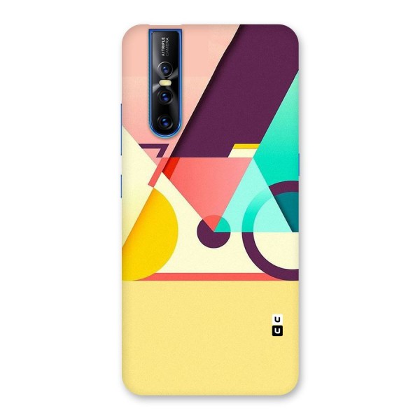 Abstract Cycle Back Case for Vivo V15 Pro