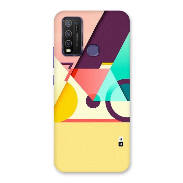 Abstract Cycle Back Case for Vivo Y30