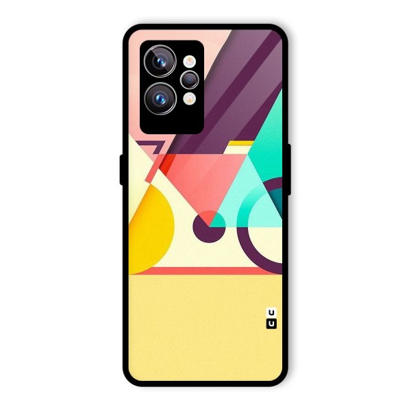 Abstract Cycle Glass Back Case for Realme GT2 Pro