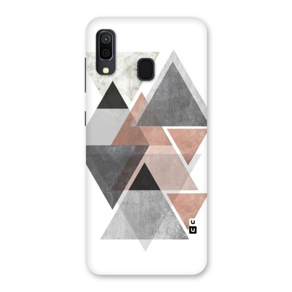 Abstract Diamond Pink Design Back Case for Galaxy A20