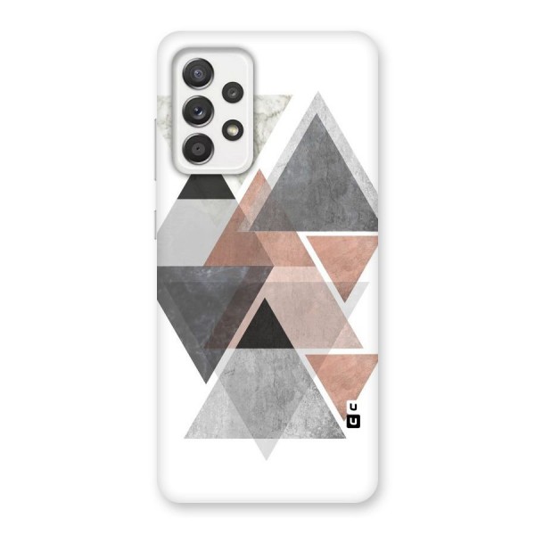 Abstract Diamond Pink Design Back Case for Galaxy A52