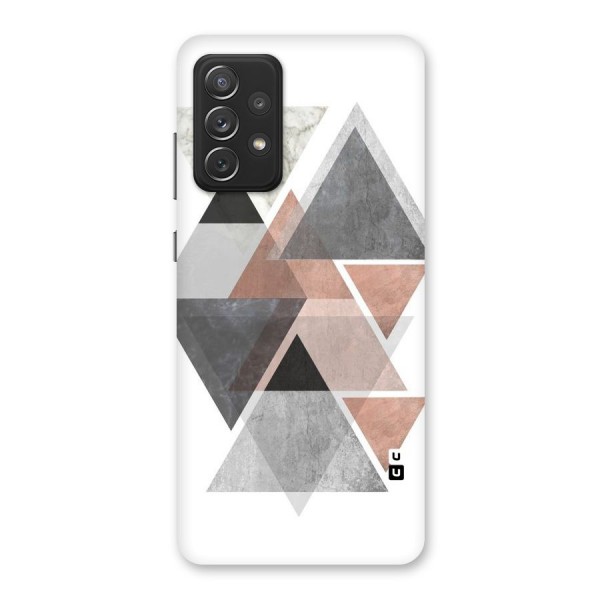 Abstract Diamond Pink Design Back Case for Galaxy A72