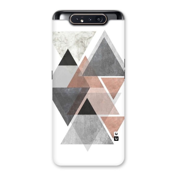 Abstract Diamond Pink Design Back Case for Galaxy A80