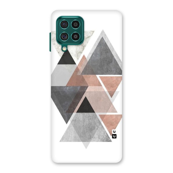 Abstract Diamond Pink Design Back Case for Galaxy F62