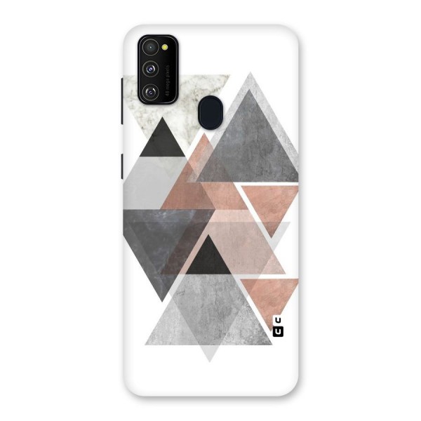 Abstract Diamond Pink Design Back Case for Galaxy M21