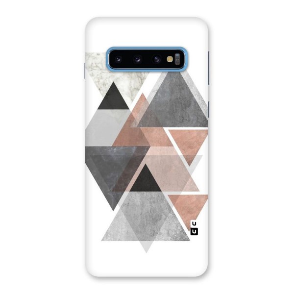 Abstract Diamond Pink Design Back Case for Galaxy S10