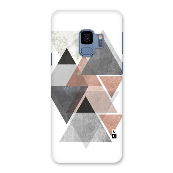 Abstract Diamond Pink Design Back Case for Galaxy S9