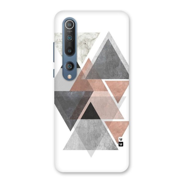 Abstract Diamond Pink Design Back Case for Mi 10