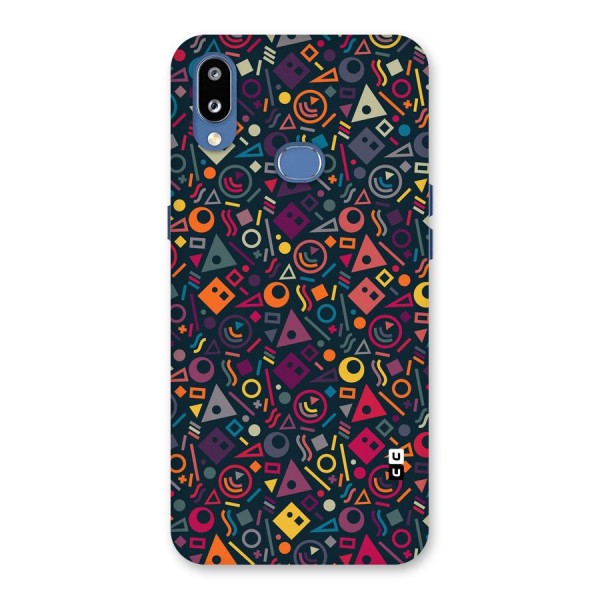 Abstract Figures Back Case for Galaxy M01s