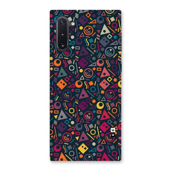 Abstract Figures Back Case for Galaxy Note 10