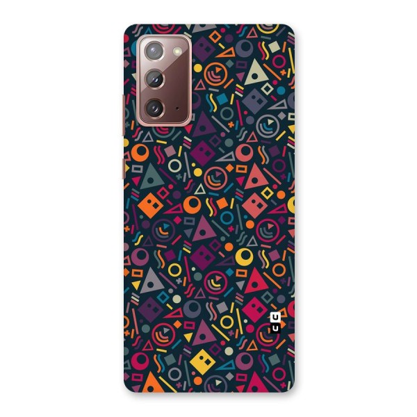 Abstract Figures Back Case for Galaxy Note 20