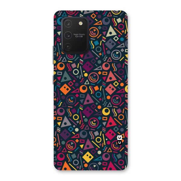 Abstract Figures Back Case for Galaxy S10 Lite