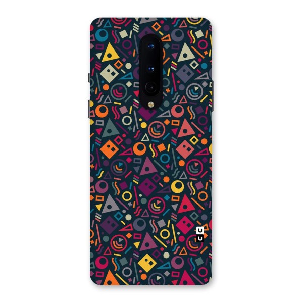 Abstract Figures Back Case for OnePlus 8