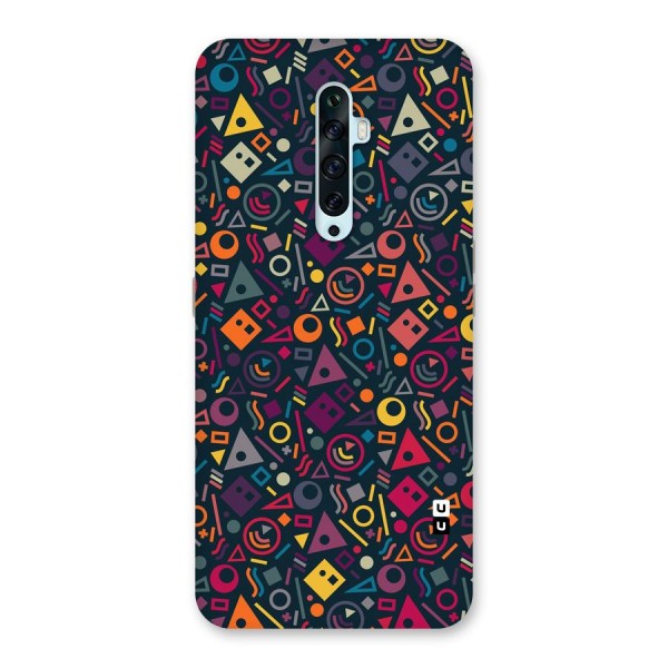 Abstract Figures Back Case for Oppo Reno2 Z