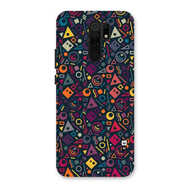 Abstract Figures Back Case for Poco M2