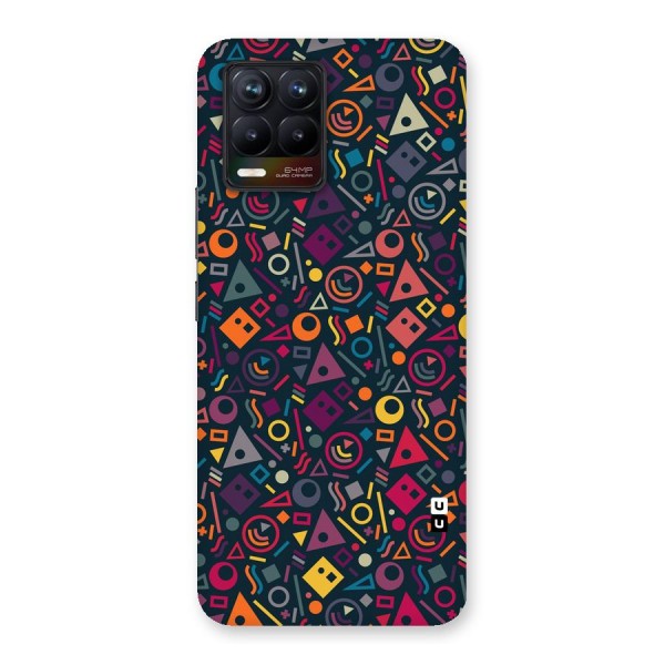 Abstract Figures Back Case for Realme 8