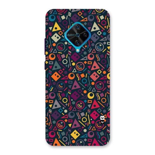 Abstract Figures Back Case for Vivo S1 Pro