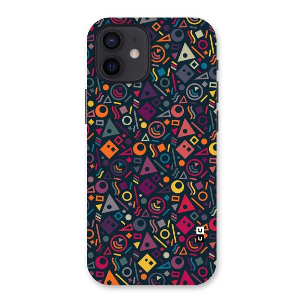 Abstract Figures Back Case for iPhone 12