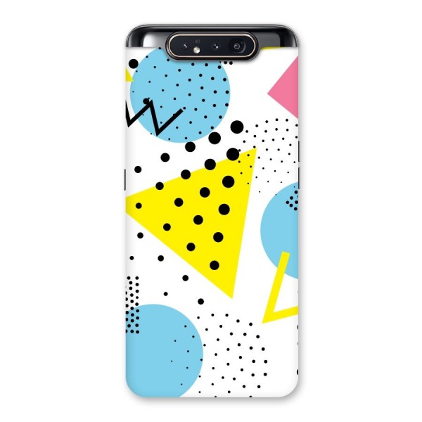 Abstract Geometry Back Case for Galaxy A80