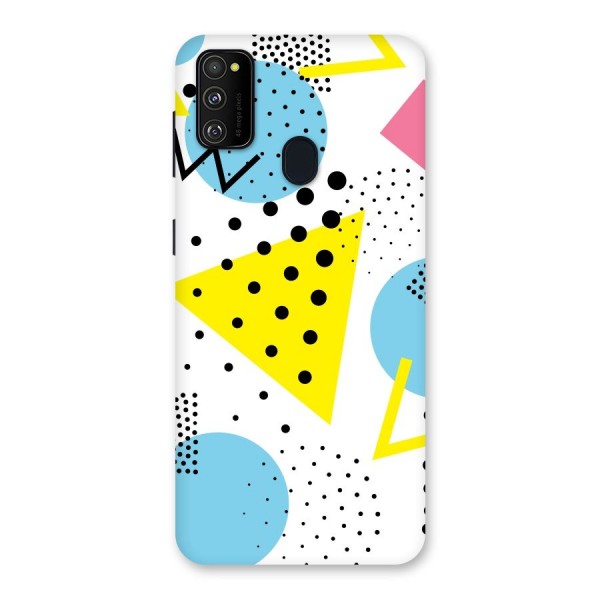 Abstract Geometry Back Case for Galaxy M21