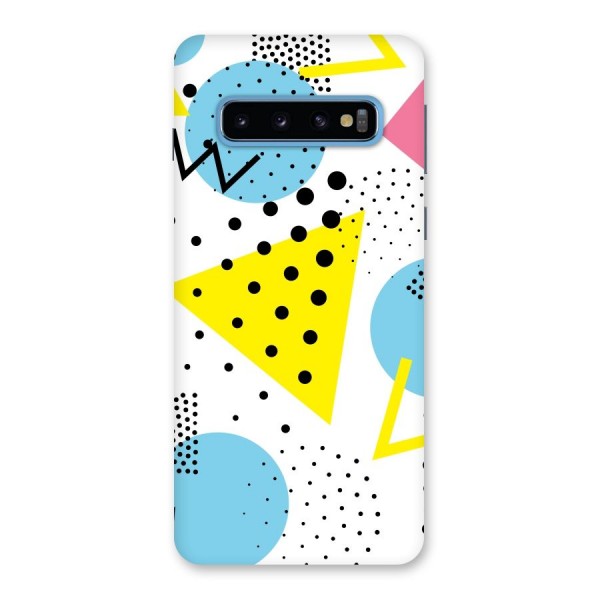 Abstract Geometry Back Case for Galaxy S10