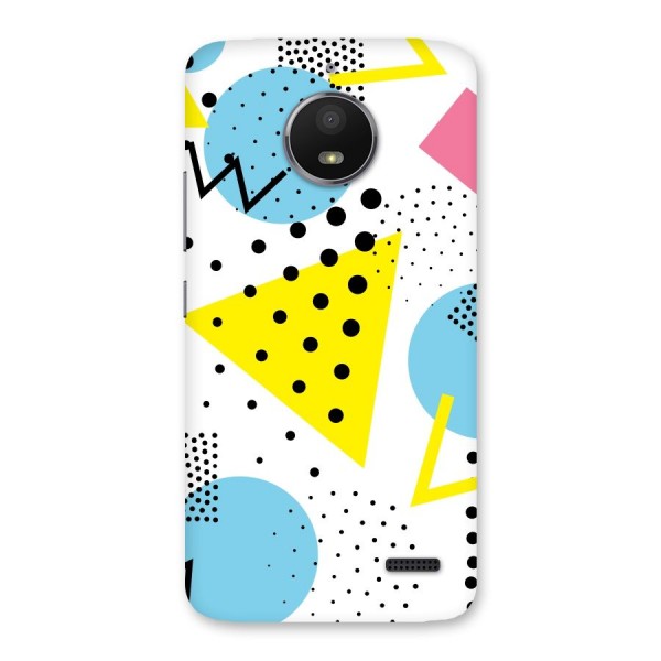 Abstract Geometry Back Case for Moto E4