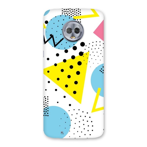 Abstract Geometry Back Case for Moto G6