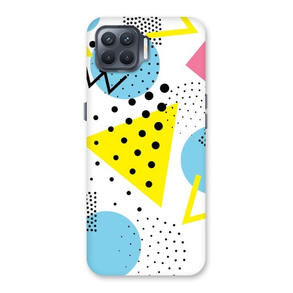 Abstract Geometry Back Case for Oppo F17 Pro