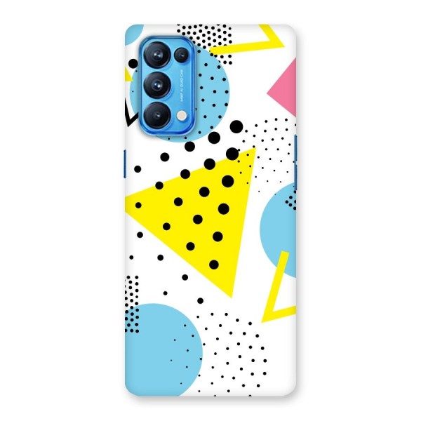 Abstract Geometry Back Case for Oppo Reno5 Pro 5G