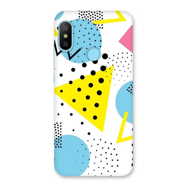 Abstract Geometry Back Case for Redmi 6 Pro