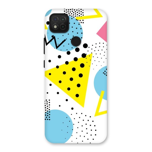 Abstract Geometry Back Case for Redmi 9C