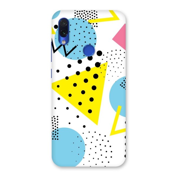 Abstract Geometry Back Case for Redmi Note 7