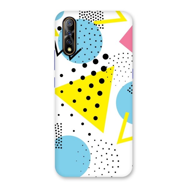 Abstract Geometry Back Case for Vivo S1