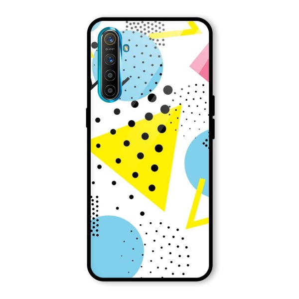 Abstract Geometry Glass Back Case for Realme XT