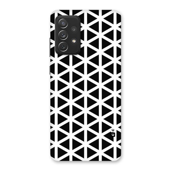 Abstract Geometry Maze Back Case for Galaxy A72