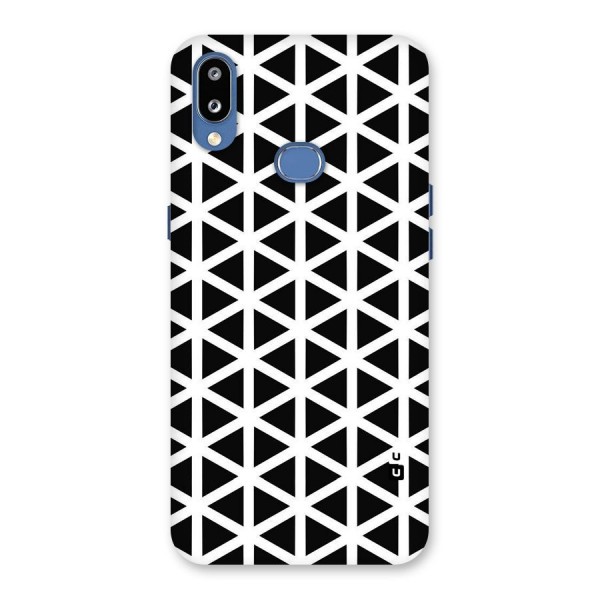 Abstract Geometry Maze Back Case for Galaxy M01s