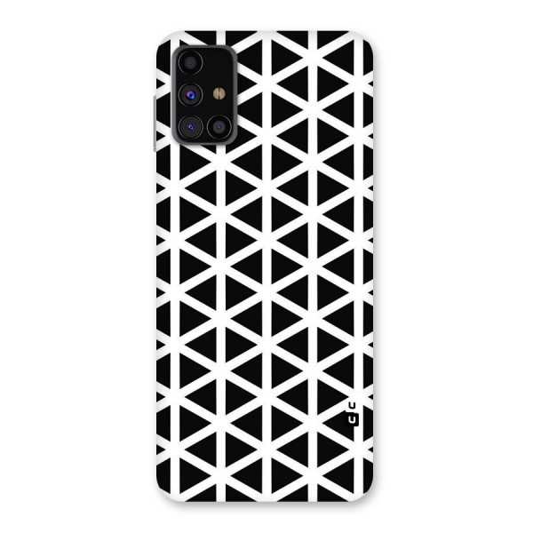 Abstract Geometry Maze Back Case for Galaxy M31s